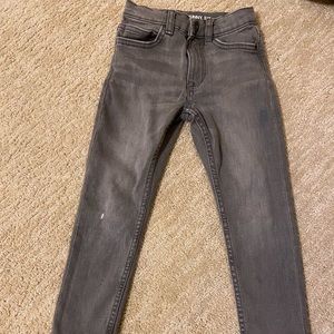 Zara trendy grey super skinny jeans boy
